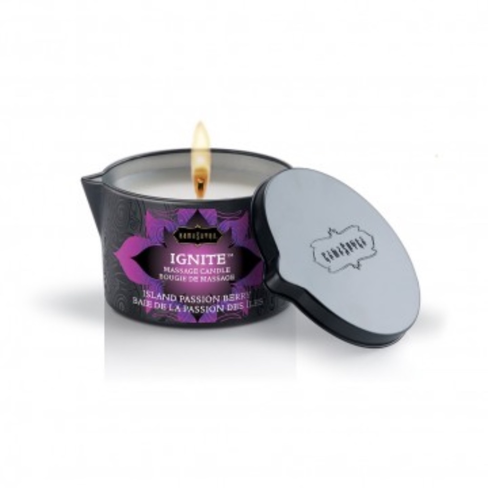 COPY - Ignite Massage Candle - Island Passion Berry
